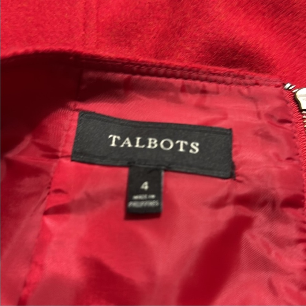 Talbots Red Mini Skirt - Picture 4 of 6